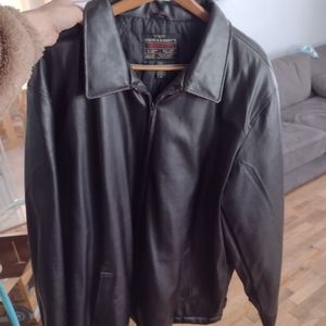 Steve & Barry's men's leather coat